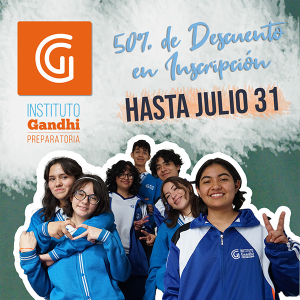 Instituto Gandhi preparatoria en Puebla bachillerato incorporado BUAP escuela colegio en puebla prepa inscripciones abiertas